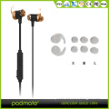 Rose Gold Color Bluetooth Earphone Helmet Bluetooth Headphone X1 with S/M/L Earbuds